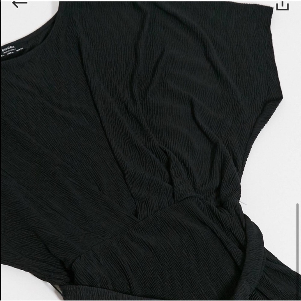 NWT ASOS Tie-Waist Midi Dress